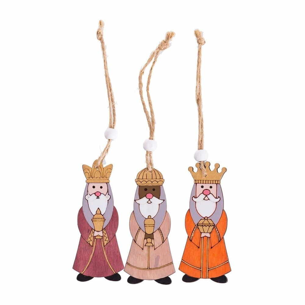 Ornamente de Crăciun 3 buc. Three Kings – Casa Selección